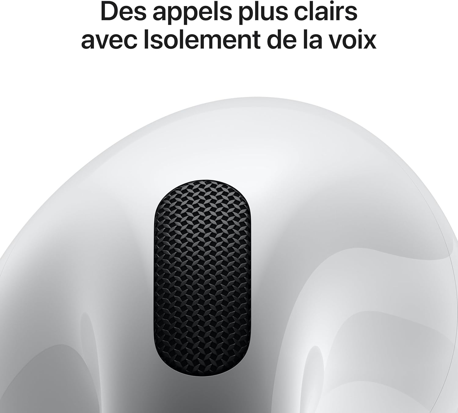 Apple AirPods 4 Écouteurs sans Fil, Casques et écouteurs Bluetooth, Audio Spatial personnalisé, résistance à la Transpiration et l’Eau, boîtier de Charge USB-C, Puce H2, Jusqu’à 24 Heures d’autonomie
