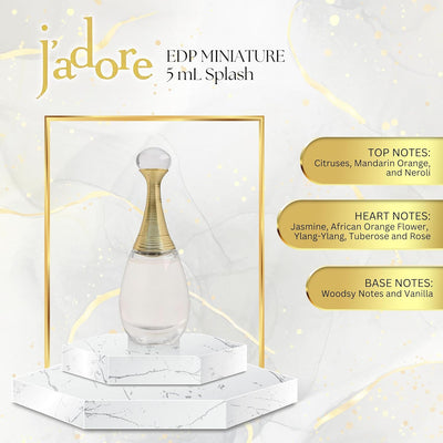 J'adore by Christian Dior for Women 0.17 oz Eau de Parfum Collectible