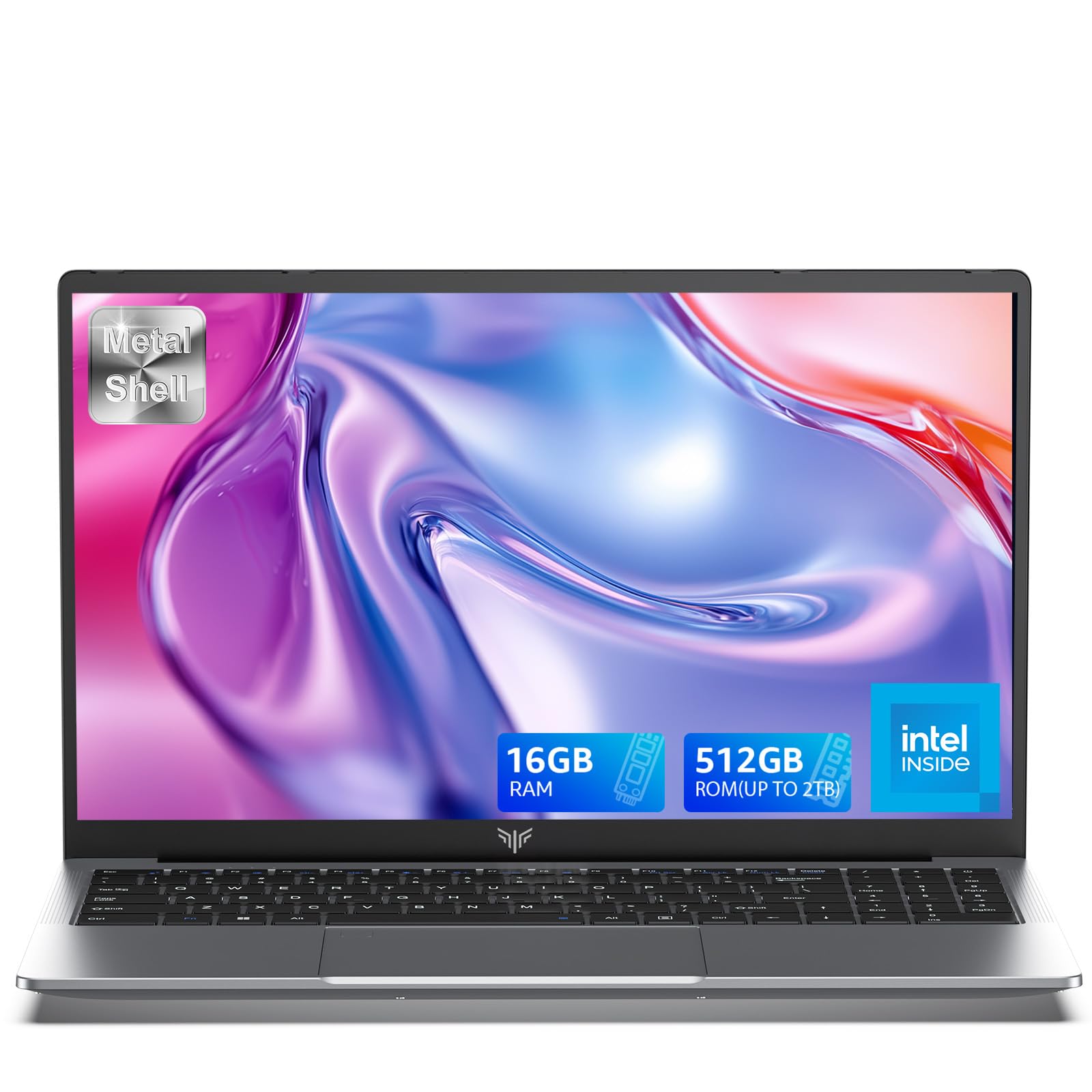 ACEMAGIC Ordinateur Portable 17,3 Pouces PC Portable 16 Go Ram DDR4 512 Go SSD Extension 2TB 4 cœurs N-97,(Jusqu'à 3.6Ghz) Capacité de 6000Mah,3*USB3.2,BT5.0,HDMI,Laptop Argenté