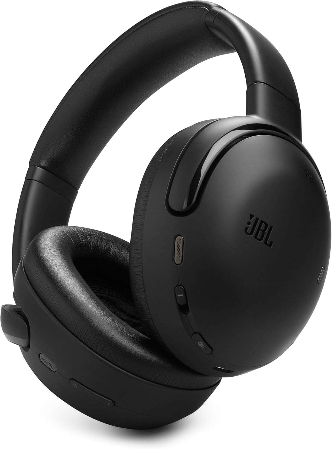JBL Tour One M3, Casque Bluetooth sans Fil Supra-auriculaire, réduction adaptative du Bruit, 70 h d’autonomie, Confort Optimal, Son Spatial 360, Suivi des mouvements, Compatible USB-C, Noir